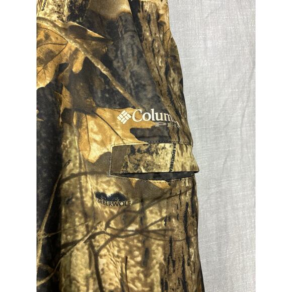Columbia Timberwolf Camouflage Hunting Cargo Pants Mens XL Multi Camo Outdoor - Picture 3 of 12